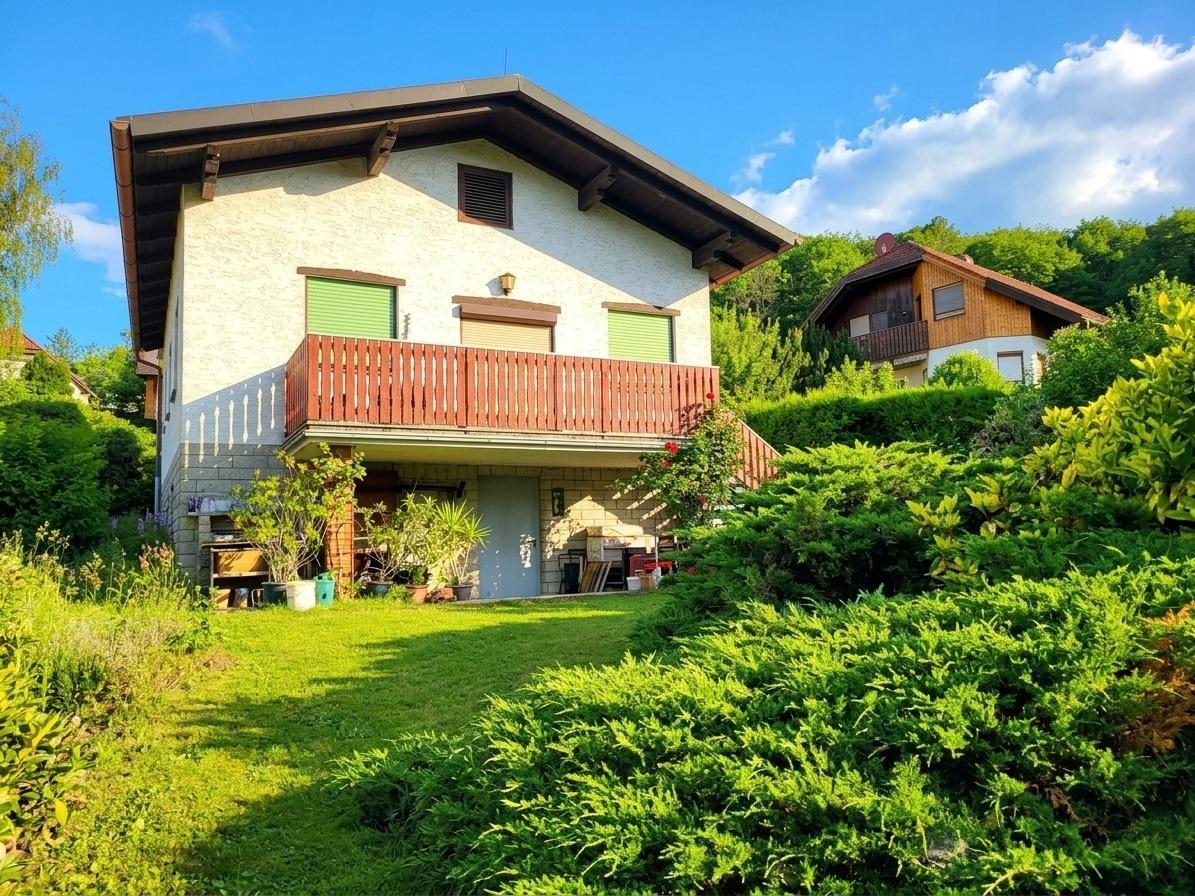 Liegenschaft in Mauerbach, mit KI bearbeitet