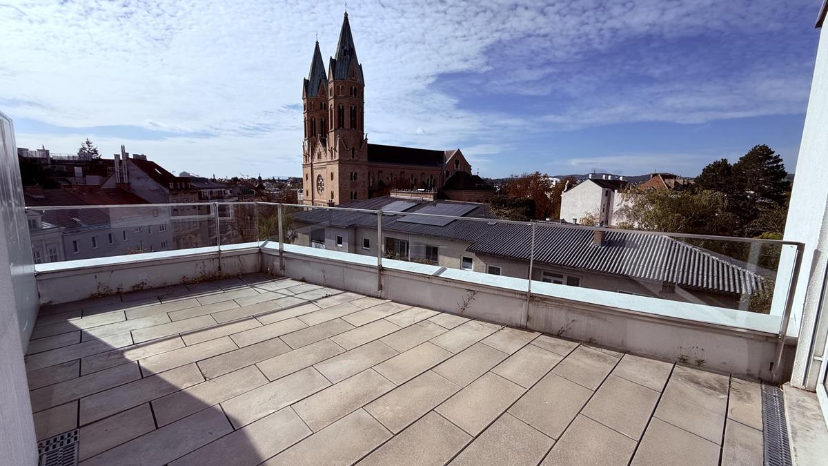 Terrasse am Wohnzimmer