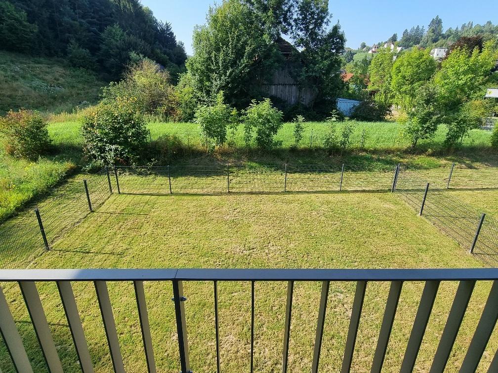 Blick in Garten Haus B