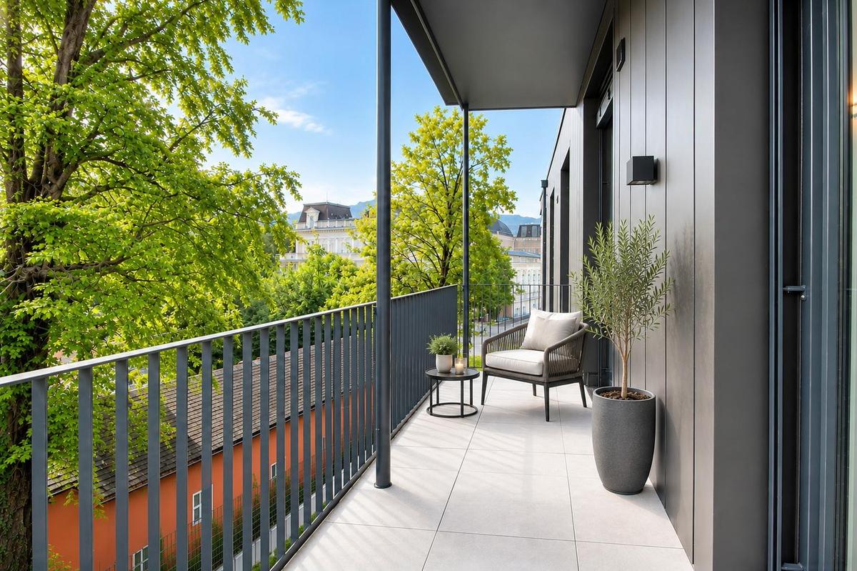 Balkon mit M�bel 1