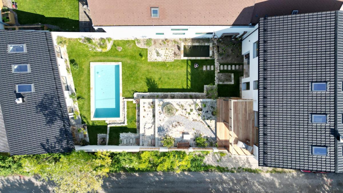 Luftaufnahme Grundst�ck
