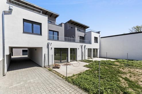 Familiengerechte Einfamilienhäuser komplett in ZIEGEL-Massivbauweise - mit Doppelgarage und schöner Dachterrasse mit Aussicht!