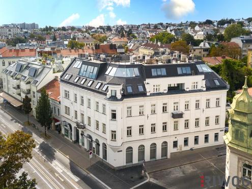 Großzügige 4-Zimmer Dachgeschoßwohnung mit herausragendem Grünblick, zwei Terrassen und Aussichtsturm - Ferrogasse - Top23