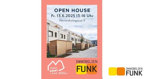 Gemma Reihenhäuser schau´n. Open House am Fr, 13.6.25, 13-16 Uhr, Herrenholzgasse 5.