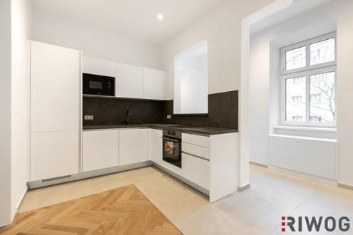 ERSTBEZUG IM ALTBAU II MODERNE KÜCHE II 13m² BALKON II HELL UND HOFSEITIG II NÄHE U-BAHN STATION U3 ENKPLATZ