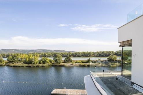 Einzigartiges Wohnen auf 144m mit 36m Freiflche  - THE SHORE - Pures Lebensgefhl am Wasser mit Concierge, Fitness und Wellness das ganze Jahr - EXKLUSIVE ERSTBEZGE in 1190 Wien