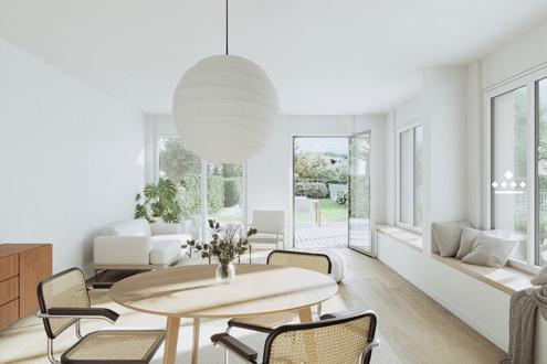 Elegantes Apartment mit Garten und Pool in Sieveringer Bestlage