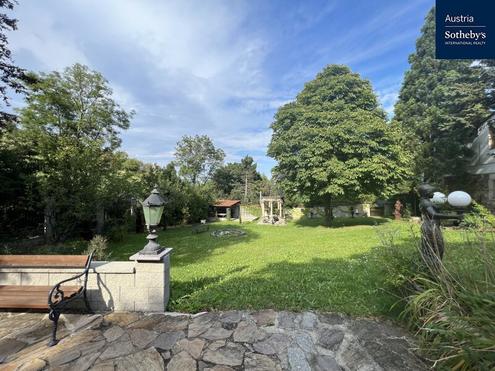 Baubewilligtes Villenprojekt mit Pool und Blick auf die Weinberge im Kahlenbergerdorf im 19. Bezirk