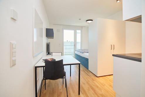 EFFI Studios im 22. Bezirk - ALL-IN RENT | Student & young professionals residence in Vienna - Studio Small