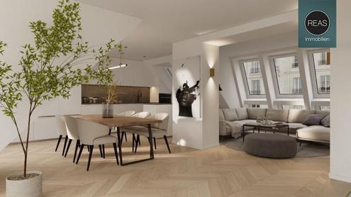 Erstbezug: Luxus Dachgeschoss - Maisonette Wohnung mit 3 Terrassen im trendigen Ottakring!