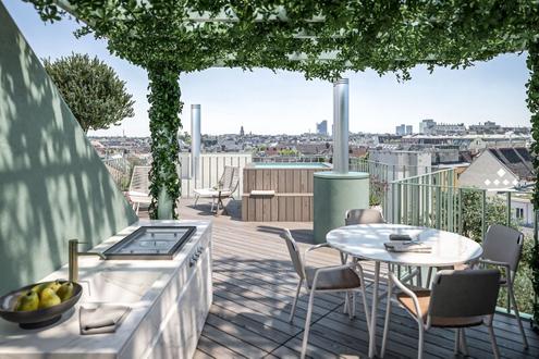 UP IN THE SKY: Penthouse mit Whirlpool auf On-Top-Terrasse!