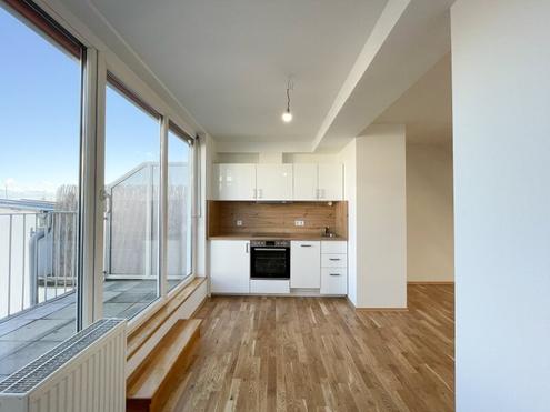 ANLEGER HIT! Wundervolle 2-Zimmer-DG-Maisonettewohnung mit neuer Küche - nahe zukünftiger U5 Station Elterleinplatz