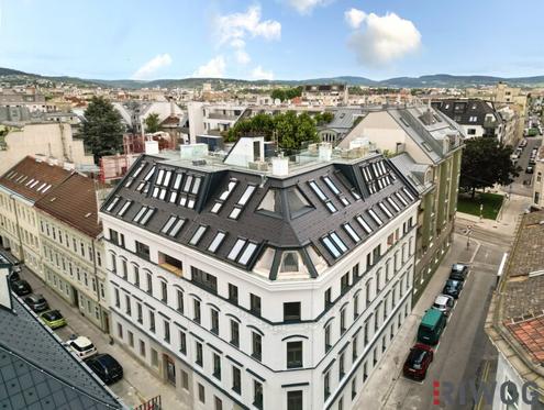 DACHGESCHOSSWOHNUNG II ERSTBEZUG MIT TERRASSE UND DACHTERRASSE II 4 ZIMMER II NÄHE OTTAKRINGER BRAUEREI II PROJEKT ABELEGASSE 20
