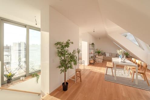 ++NEU++ Hochwertige 4-Zimmer DG-Maisonette, in toller Lage inkl. Terrasse + Klimaanlage!!