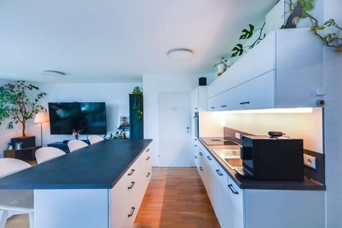 Sehr gut ausgestattete 3 Zimmer Neubauwohnung mit Freiflche + Garagenplatz
