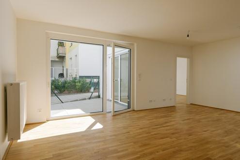 Neubauwohnung gleich beim Reumannplatz - gerumige 2-Zimmer mit Terrasse!