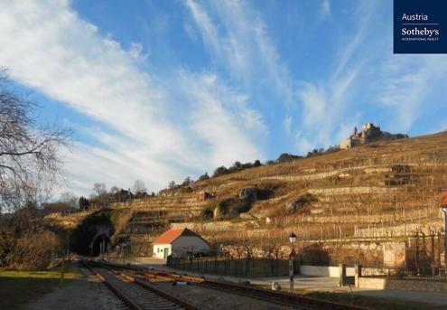 Gartenwohnung mit zauberhaftem Blick auf die Burgruine Drnstein