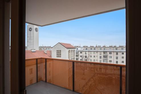 Neubau! 2-Zimmer-Wohnung mit Fubodenheizung und -Khlung, groem Balkon und Aussicht!