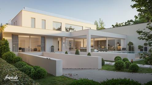 Moderne Villa trifft Winzerhaus