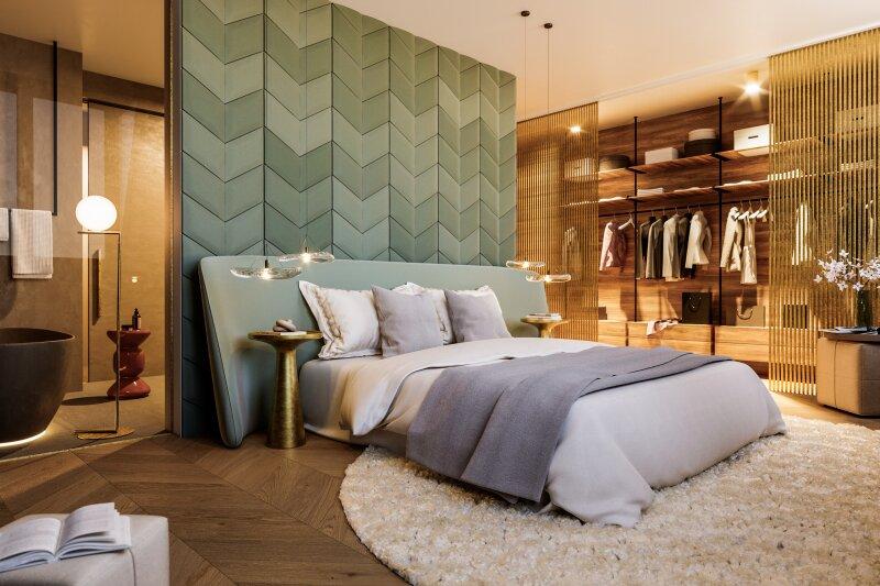 Luxurises Master Bedroom mit en-suite Badezimmer