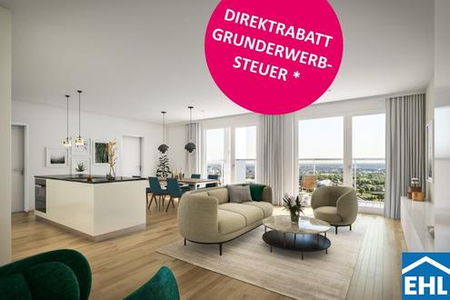 Investmentzuckerl! Vorsorgewohnungen an der Donaupromenade - Ihr Investment im Marina Tower