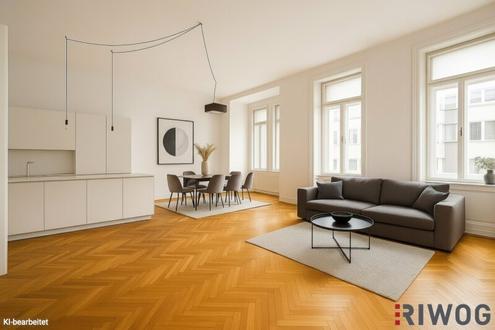 MITTEN IM SIEBTEN | Ost/West ausgerichteter Stil-Altbau mit Balkon | Sanierungsbed�rftig | Gr�nblick | Prachtvolles Jahrhundertwendehaus