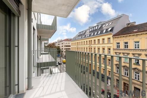 JETZT PROVISIONSFREI | ERSTBEZUG |  2-Zimmer Neubau mit ca. 7 m² BALKON/TERRASSE | Fernwärme | TG-Stellplatz optional | Nachhaltiges Wohnbauprojekt