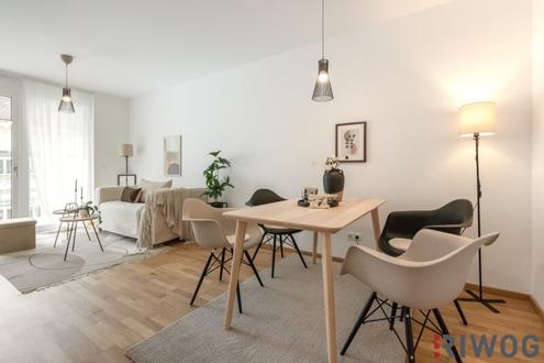 JETZT PROVISIONSFREI | ERSTBEZUG mit ca. 7 m² BALKON | Fernwärme | TG-Stellplatz optional | Nachhaltiges Wohnbauprojekt