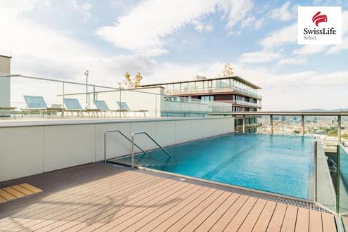 Leben im besten Hochhaus der Welt | Triiiple Tower | Rooftop-Pool | Moderne 2-Zimmer Wohnung mit Balkon