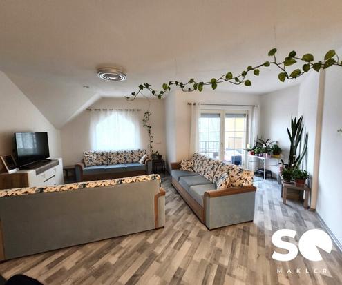 #SQ - PÖTTSCHING: DACHGESCHOSSWOHNUNG IN ABSOLUTER RUHELAGE ZU VERKAUFEN