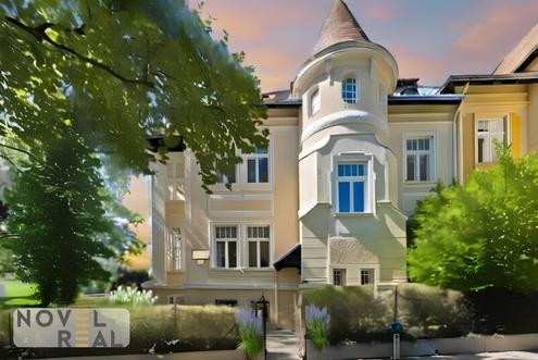 EINZIGARTIGE, RENOVIERTE JUGENDSTILVILLA IN TOPLAGE VON BADEN - VIELFLTIG NUTZBAR
