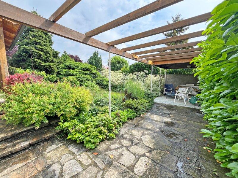 berdachte Terrasse