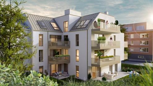 Gestalten Sie Ihr Zuhause nach Ihren Wünschen - Gut geschnittene 2-Zimmer-Wohnung mit Loggia - Wohnungen ab 6300 EUR / m² !