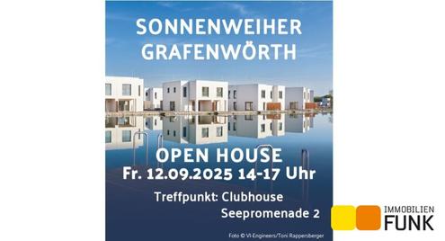 Mein Haus am See. Sonnenweiher Grafenwörth. Open House am Fr.,12.9., 14 bis 17 Uhr.