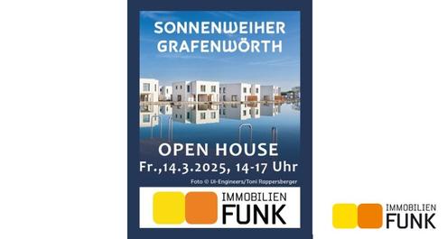 Mein Haus am See. Sonnenweiher Grafenwörth. Open House am Fr.,14.3., 14 bis 17 Uhr. Am Werd 33.