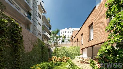 GROHGASSE 10 | südseitige 3-Zimmer Gartenwohnung in historischem Townhouse | komplett innenhofseitig | Fernwärme und Bodenkühlung