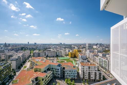 URBAN mit WEITBLICK mitten im Nordbahnviertel! (T188)