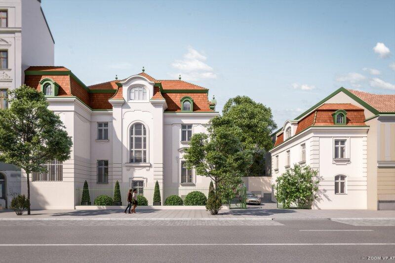 Straenansicht Villa