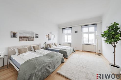 RETRO-CHIC II AIRBNB oder SELBST EINZIEHEN II KOMPLETT MÖBLIERT II ca. 11m² BALKON  II SOFORT NUTZBAR II NÄHE U6/AKH/VOLKSOPER/WUK