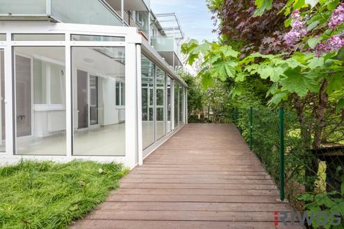 Helle & Freundliche Gartenwohnung || Terrasse || Wintergarten || Garage || 30 Min. in die Innenstadt