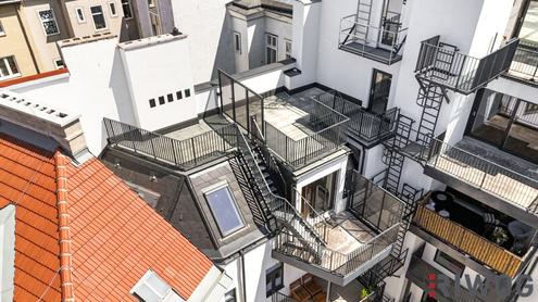 2 ZIMMER NEUBAUWOHNUNG MIT CA. 20 m² DACHTERRASSE II ERSTBEZUG II NÄHE SIEBENBRUNNENPLATZ II HÖGELMÜLLERGASSE 12