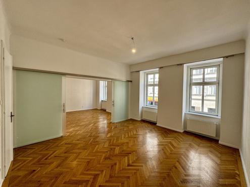 U4 PILGRAMGASSE: 3-Zimmer im Altbau inkl. Küche u. Badezimmer mit Fenster