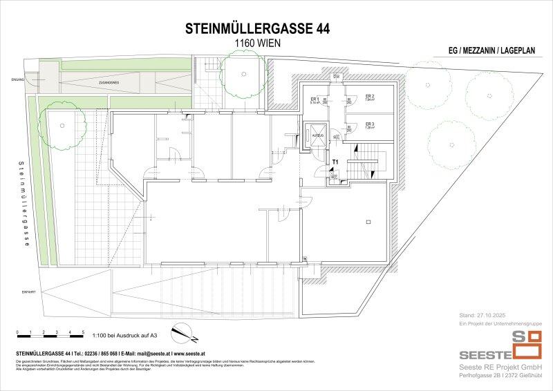 EG Mezzanin Lageplan
