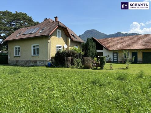 ++IDYLLISCHES HERRENHAUS in absoluter RUHE- und GRÜNER SIEDLUNGSLAGE++ FANTASTISCHE BAUGRUNDSTÜCK mit BD WA 0,2 - 0,8++