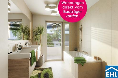 Eine harmonische Verbindung mit der grnen Umgebung im BELLA VITA: Erwerb direkt vom Bautrger!