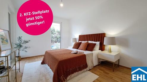BELLA VITA - Erwerben Sie den zweiten KFZ-Stellplatz mit einem Preisnachlass von 50 %.