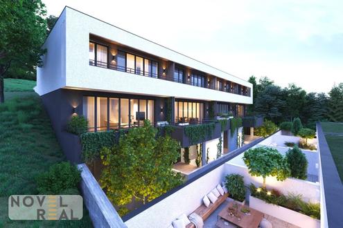 Erstbezug im Paradies: Gerumiges Reihenhaus mit Garten, Balkonen, Terrasse, Garage und hochwertiger Ausstattung
