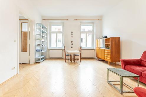 Helle 2-Zimmer Altbauwohnung - Nähe Augarten