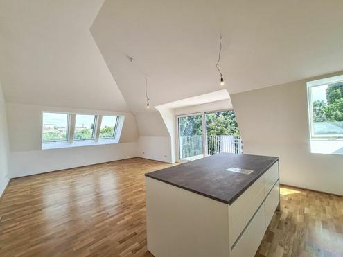 BLICK INS GRÜNE : 3-Zimmer Wohnung mit 9,80m² Balkon in Ruhelage