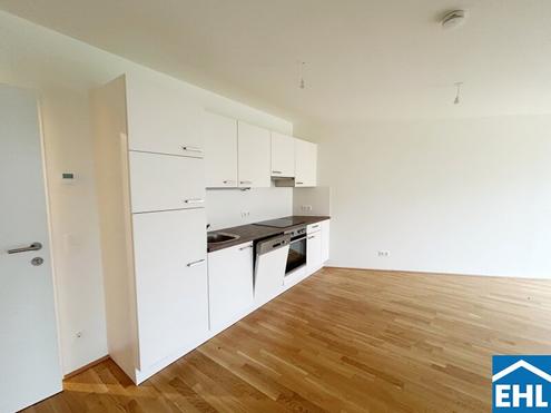 Modernste 1,5-Zimmerwohnung mit großem Garten und Terrasse!